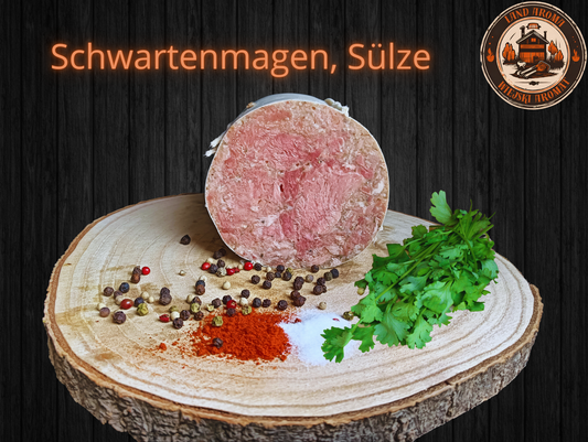 Wurstwaren Spezialitäten - Schwartemagen Traditionelle Delikatesse